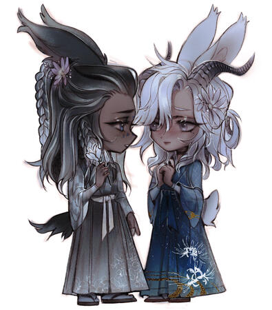Sven and Yildun Chibis